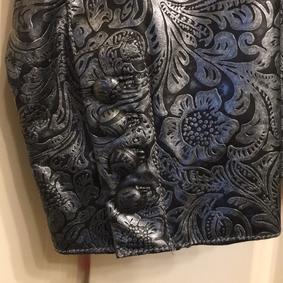 Pamela McCoy M leather blazer - Picture 3 of 8